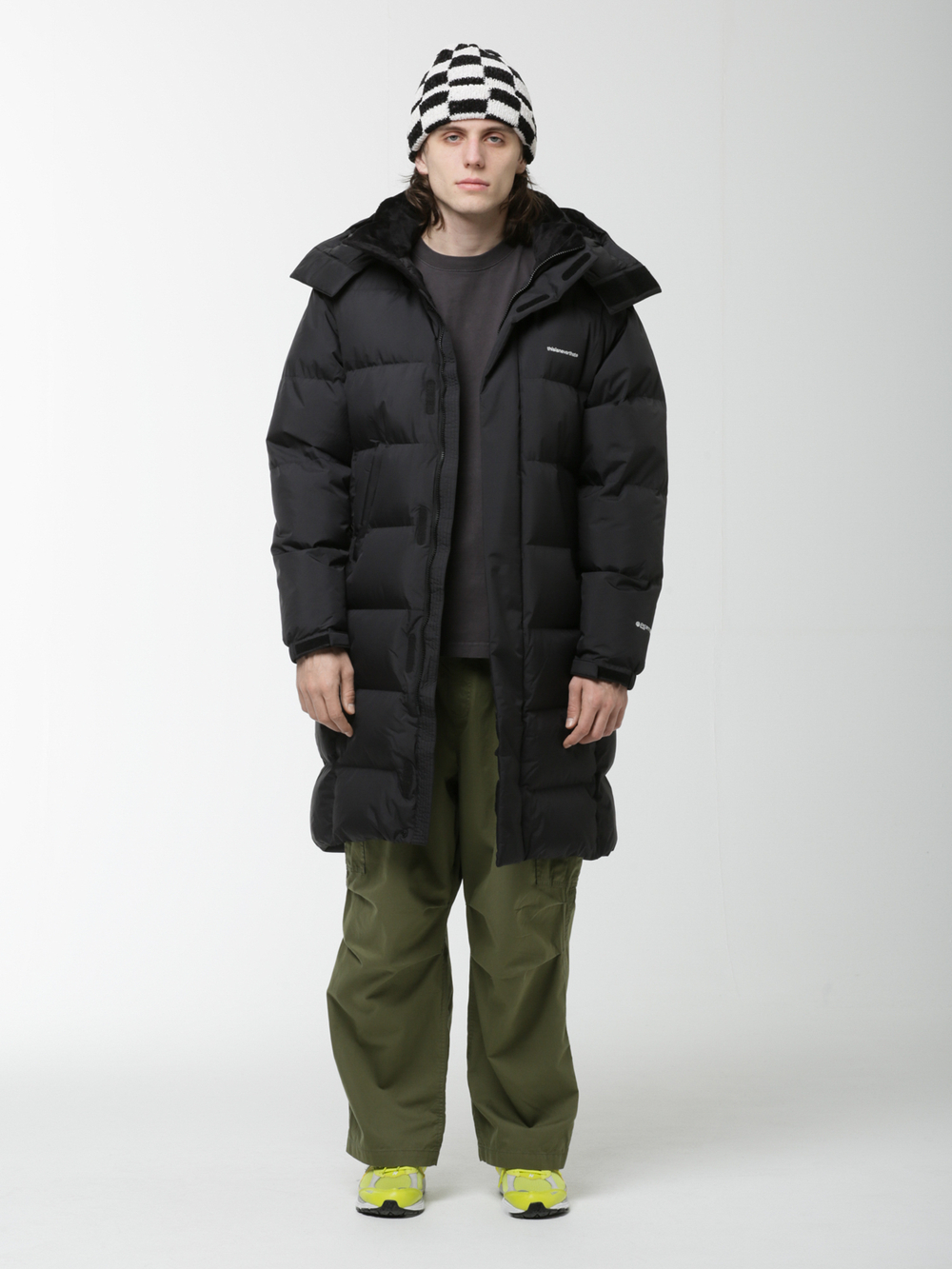 Пуховик Утепленный Pertex® T Long Down Parka