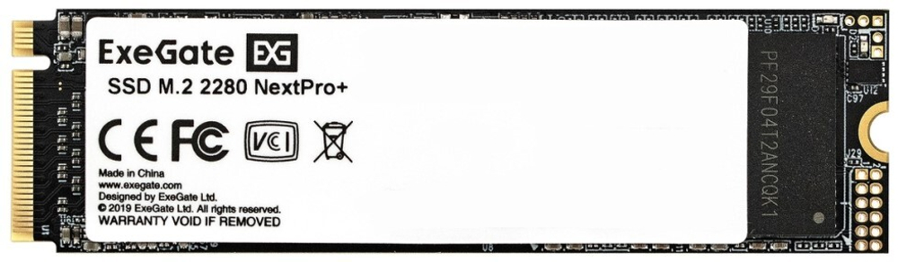 Накопитель SSD M.2 2280 Exegate NextPro+ KC2000TP1TB