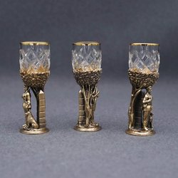 Подарочный набор стопок "Пограничник"