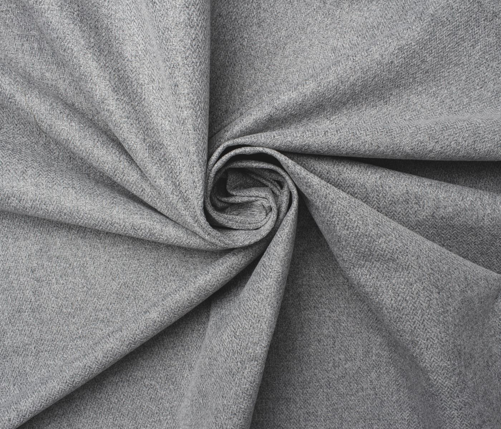 Штора блэкаут Твид (светло-серый)