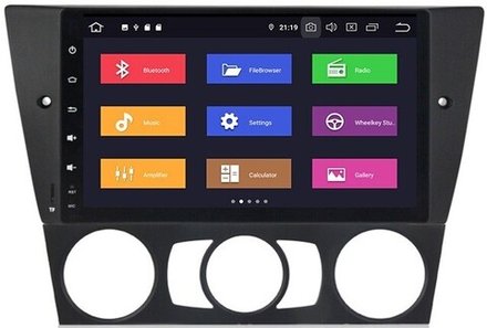 Магнитола для BMW 3-серии (E90) 2005-2012 (без штатного экрана) - Carmedia MKD-B990-P6 на Android 10, 6-ТУРБО ядер, 4ГБ-64ГБ