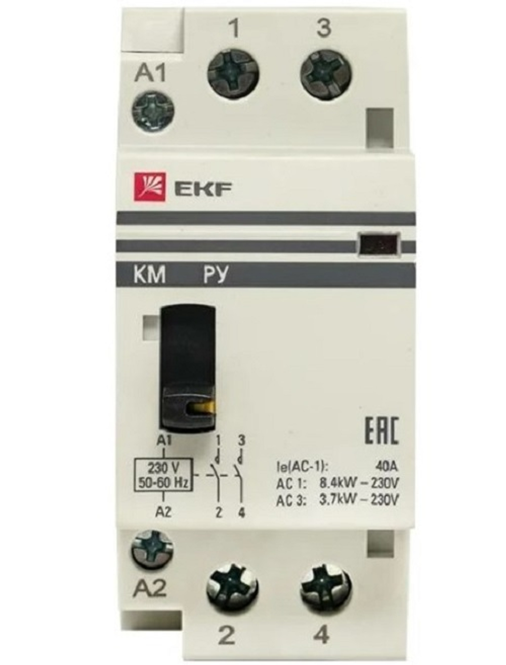 Контактор  EKF km-2m-63-20