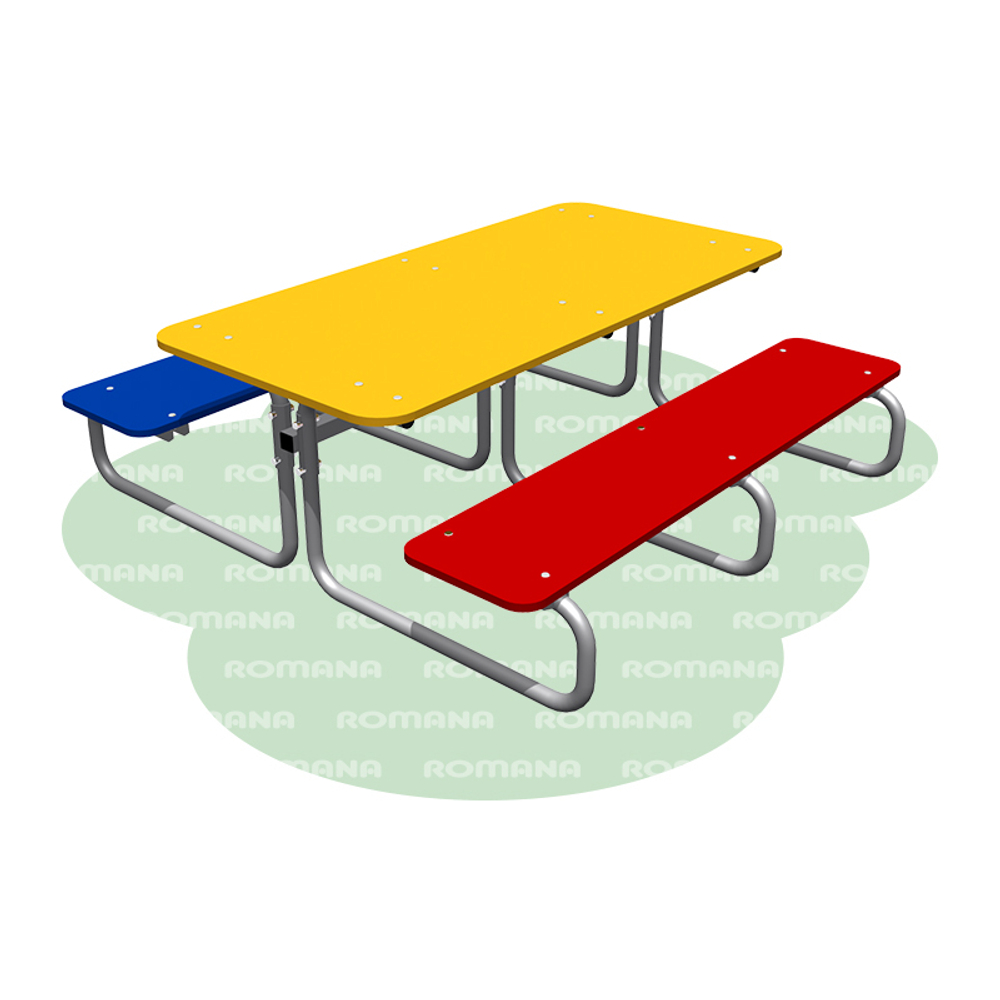Столик со скамьями детский Romana 302.13.00