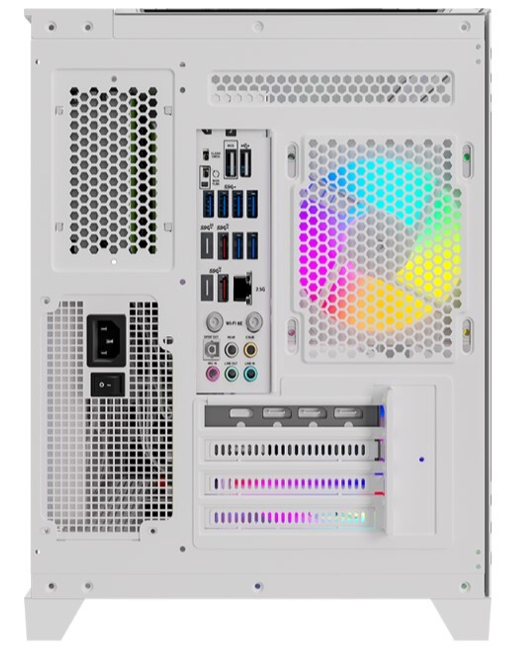 Корпус mATX Formula V CRYSTAL Z9MLFLOE