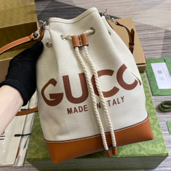 Gucci Small Shoulder Bag With Gucci Print 31 cm
