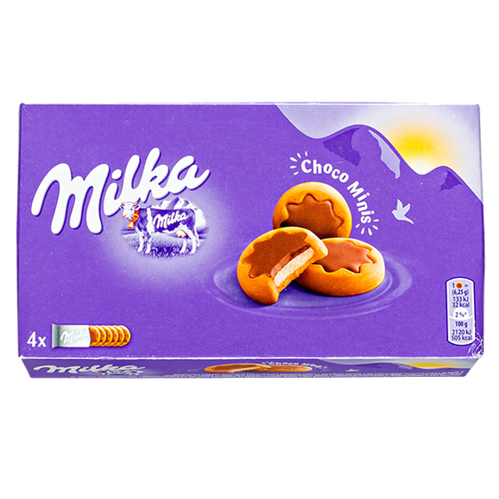Печенье Милка 150гр Choco Minis (16)