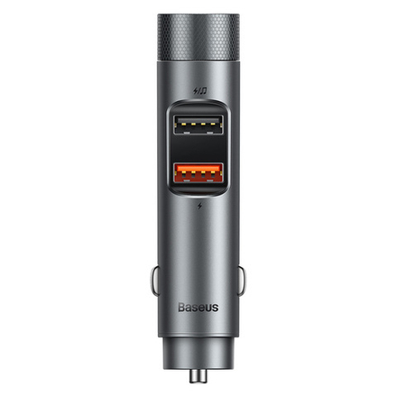 FM-трансмиттер + Автомобильная зарядка Baseus Energy Column Pro Car Wireless MP3 Charger 30W