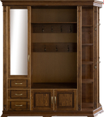 Шкаф комбинированный для прихожей «Верди Люкc» П3.487.3.02 (П433.02)