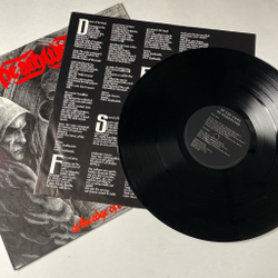 Винтажная виниловая пластинка LP Deathwish At The Edge Of Damnation (UK 1987)