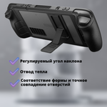 Steam Deck Ultra JSAUX Mate (Valve Steam Deck 2TB + дополнительный чехол + док станция + стекло матовое + радиатор SSD)
