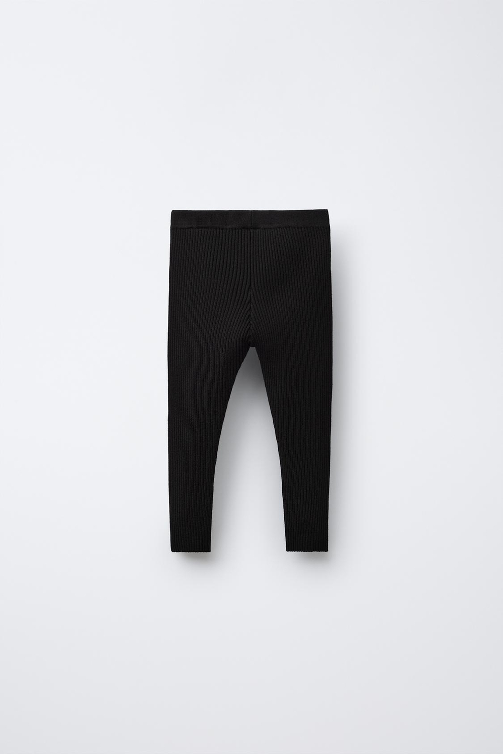 ZARA ЛЕГИНСЫ В РУБЧИК, ЧЕРНЫЙ