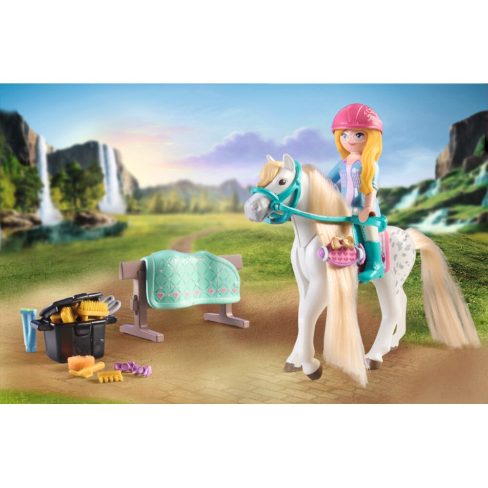 Playmobil - Лошади водопада Изабелла и кобыла-Львица с мойкой для лошадей 71354 / артикул   71354  / GTIN 4008789713544