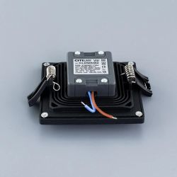 Citilux Омега CLD50K082 LED Встраиваемый светильник с диммером Чёрный