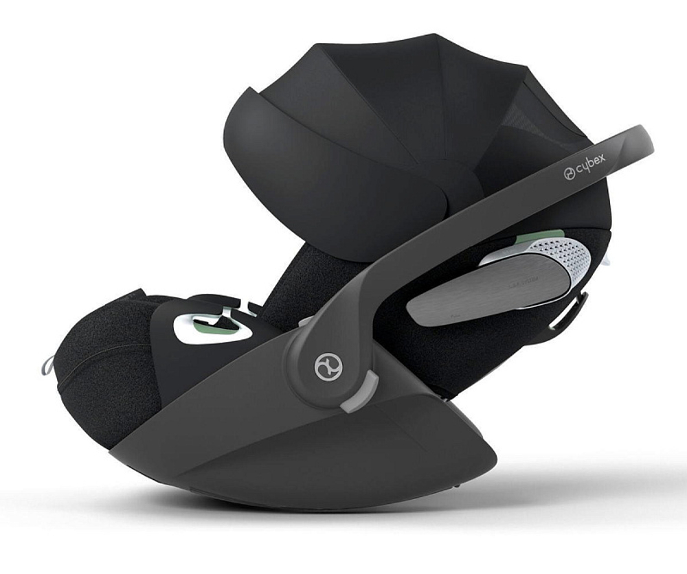 Коляска 3 в 1 Cybex Priam IV Chrome Brown complete и автокресло Cloud T i-Size Sepia Black Plus Mirage Grey