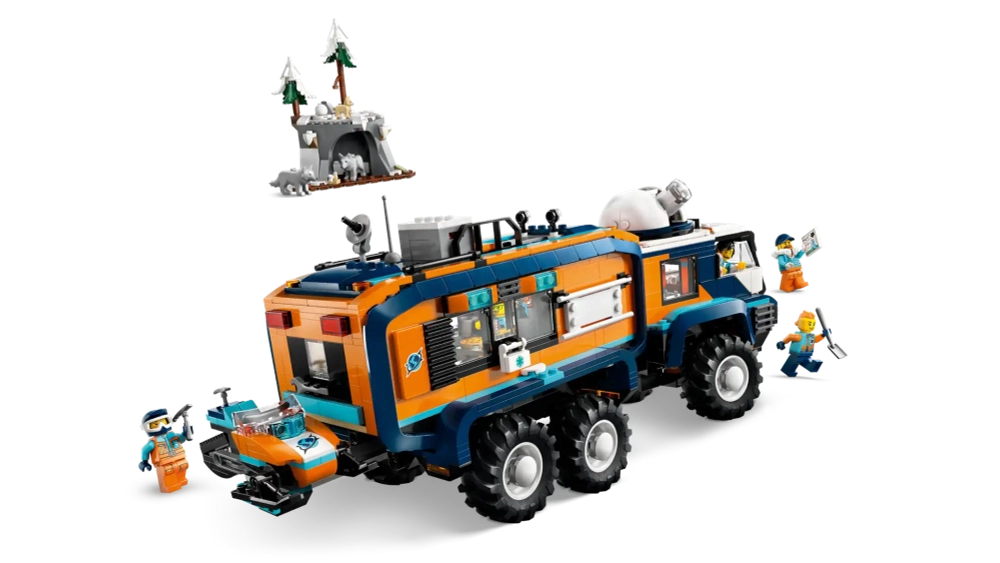 Конструктор LEGO City 60471 Грузовик для научной лаборатории Arctic Explorer