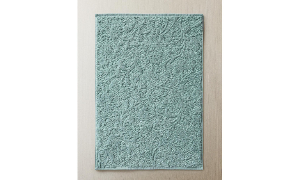 Zara Home коврик для ванной из хлопка, зелёный, 50x70 см