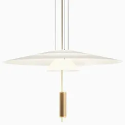 Подвесной светильник Rony Ø70 см, белый