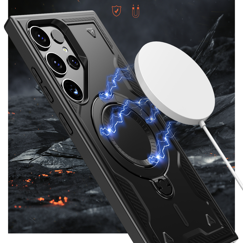 Чехол Magneto Case с кольцом для Samsung Galaxy S22 Ultra