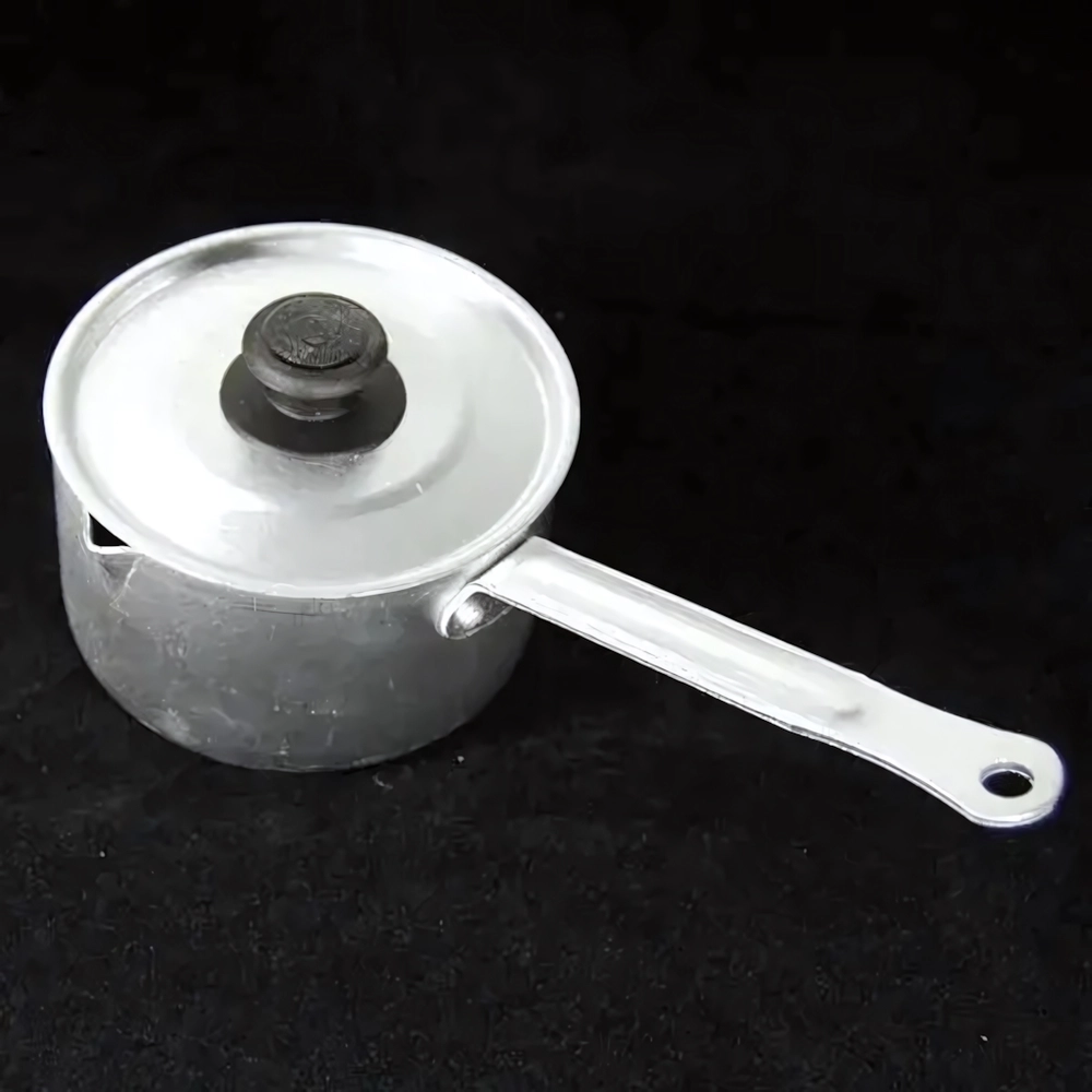 Кастрюля мат. 0,75л. с мет/кр. 12-442 КАЛИТВА (алюминий)