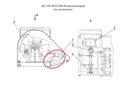 ДС-168 80.03.600 Командоаппарат  (по запчастям).