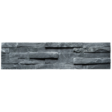 Натуральный камень Сланец черный Pharaon 150x600x10-20 Классик