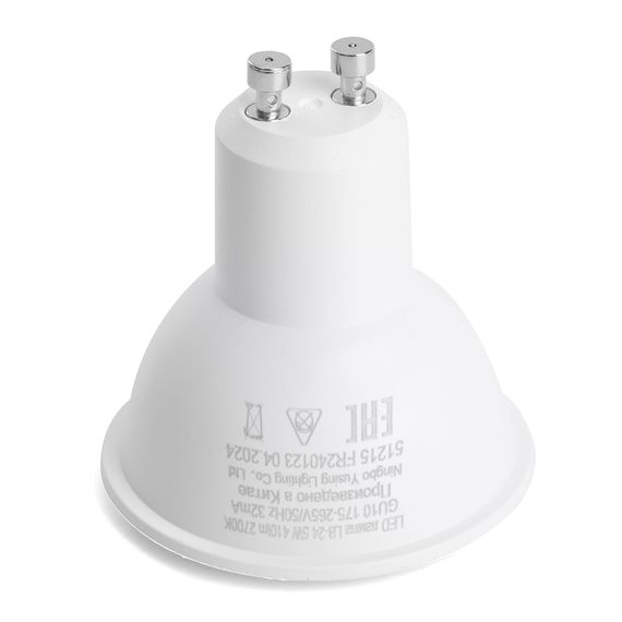 Лампа светодиодная Feron LB-24 MR16 GU10 5W 175-265V 2700K 51215