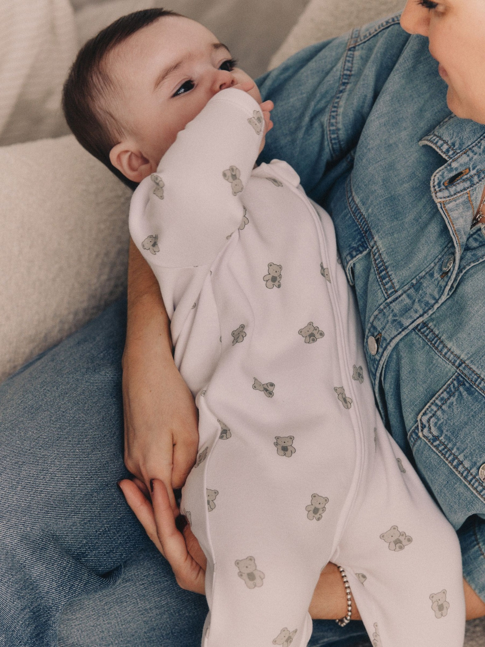 Комбинезон / Cлип для малышей Next K79-539, Белый