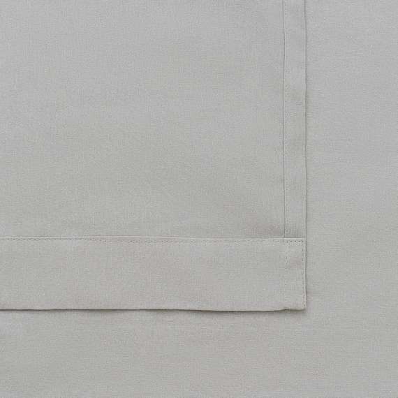 Штора из хлопка базовая серого цвета из коллекции essential, 150х290 см