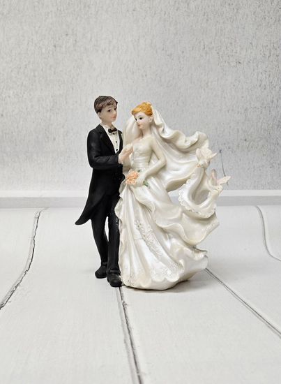 Свадебные фигурки "Жених и невеста" на торт