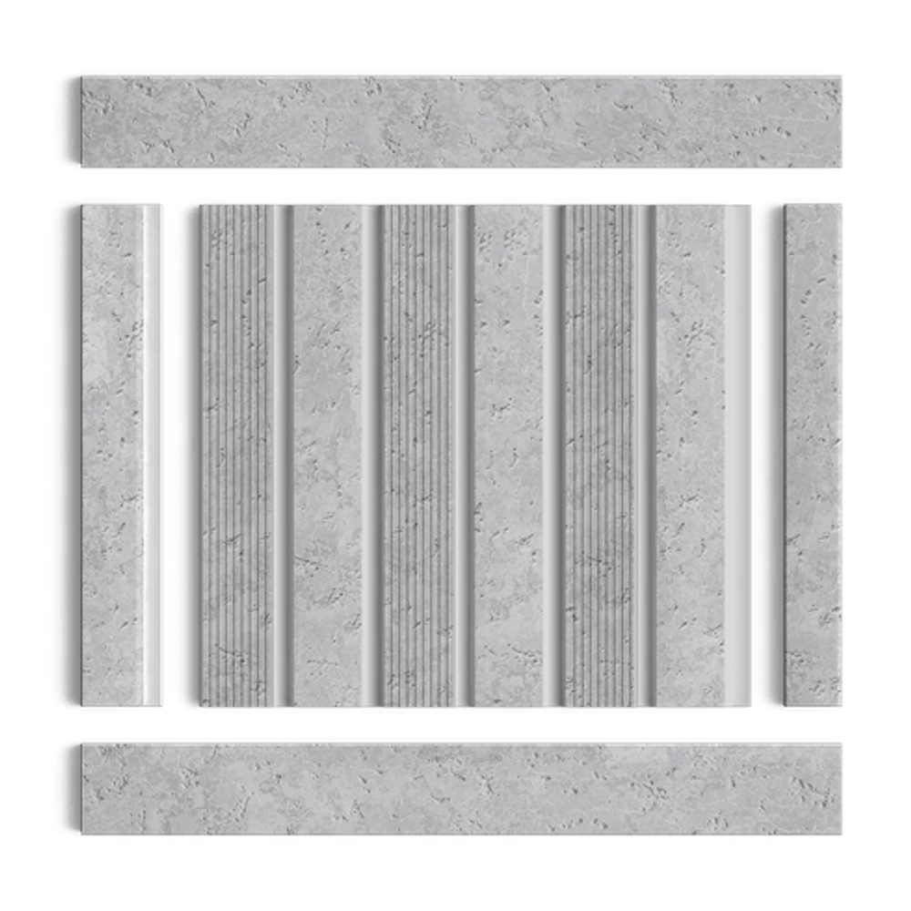 Стеновая панель HiWood декорированная, 270x12 см