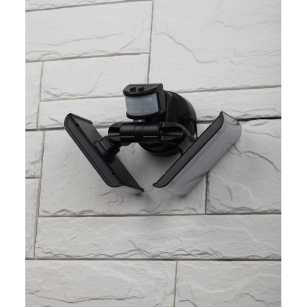 ERAFS020-42 ЭРА Фасадный светильник с двумя световыми панелями c выносной солн. бат., 2х50 LED, 600l