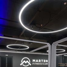 Светильник светодиодный круглый, диаметр 2,5 м (192 Вт)