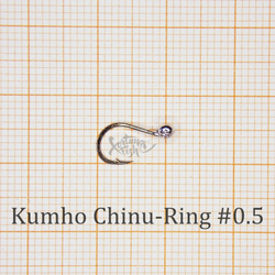 Крючок с напайкой Kumho Chinu-Ring (50 шт/уп)