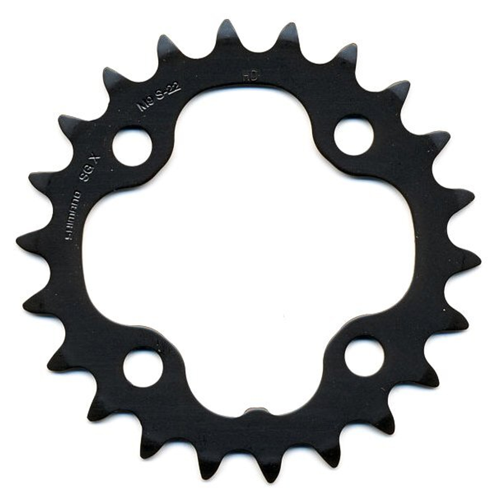 Звезда передн. Shimano, DEORE, для FC-M590, 22T Y1LD22000