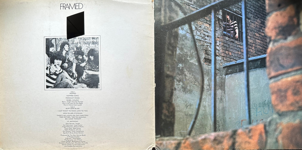 The Sensational Alex Harvey Band - Framed (Англия 1973г.)