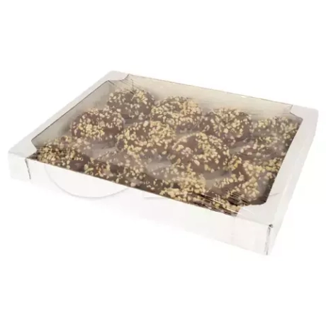 Донат Stokson "Nutty" с ореховой начинкой 70г/12шт (Польша)