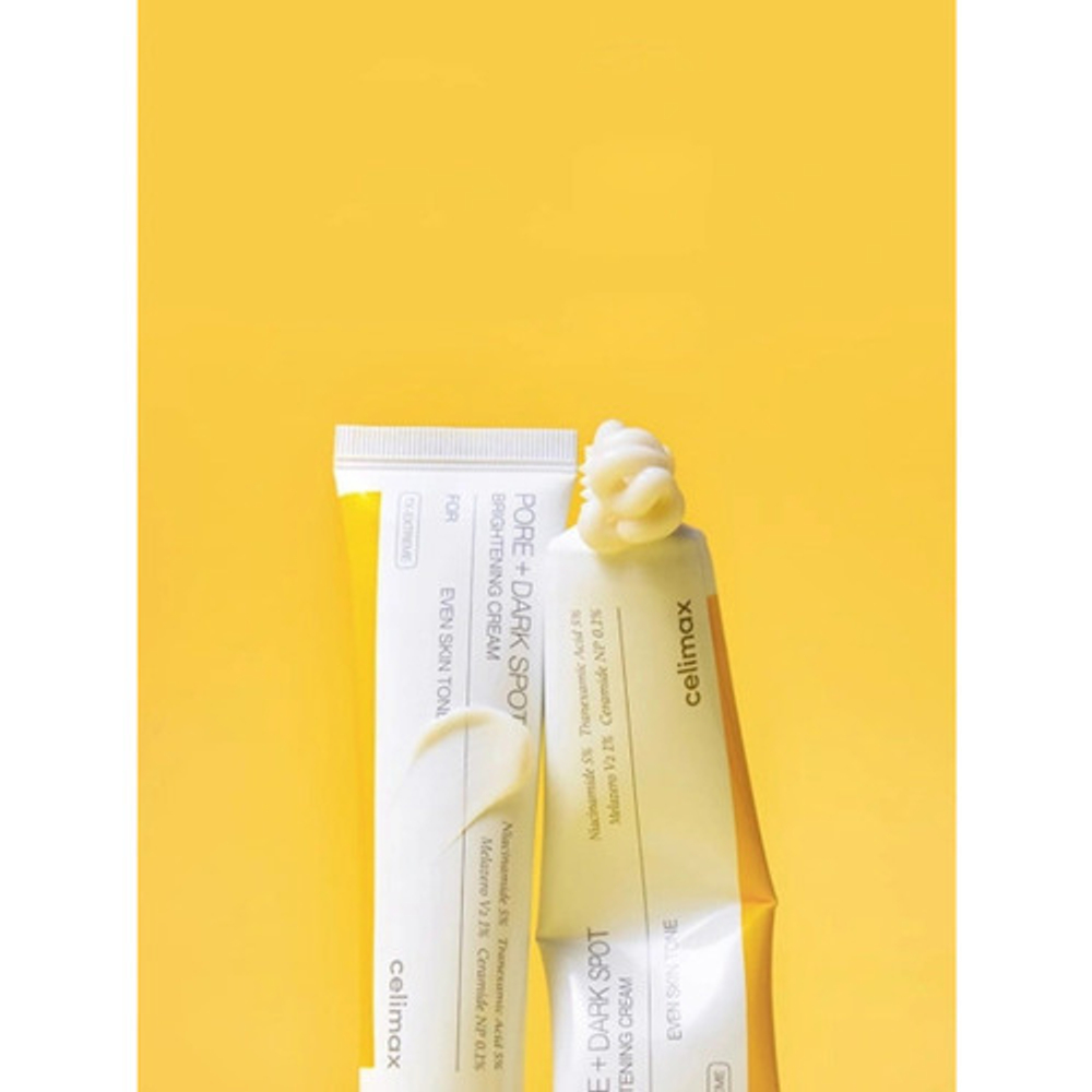 Celimax Крем для лица выравнивающий тон кожи - Pore+dark spot brightening cream 35мл