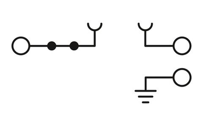 3070037 - UT 4-PE/TG P/P - Заземляющая клемма
