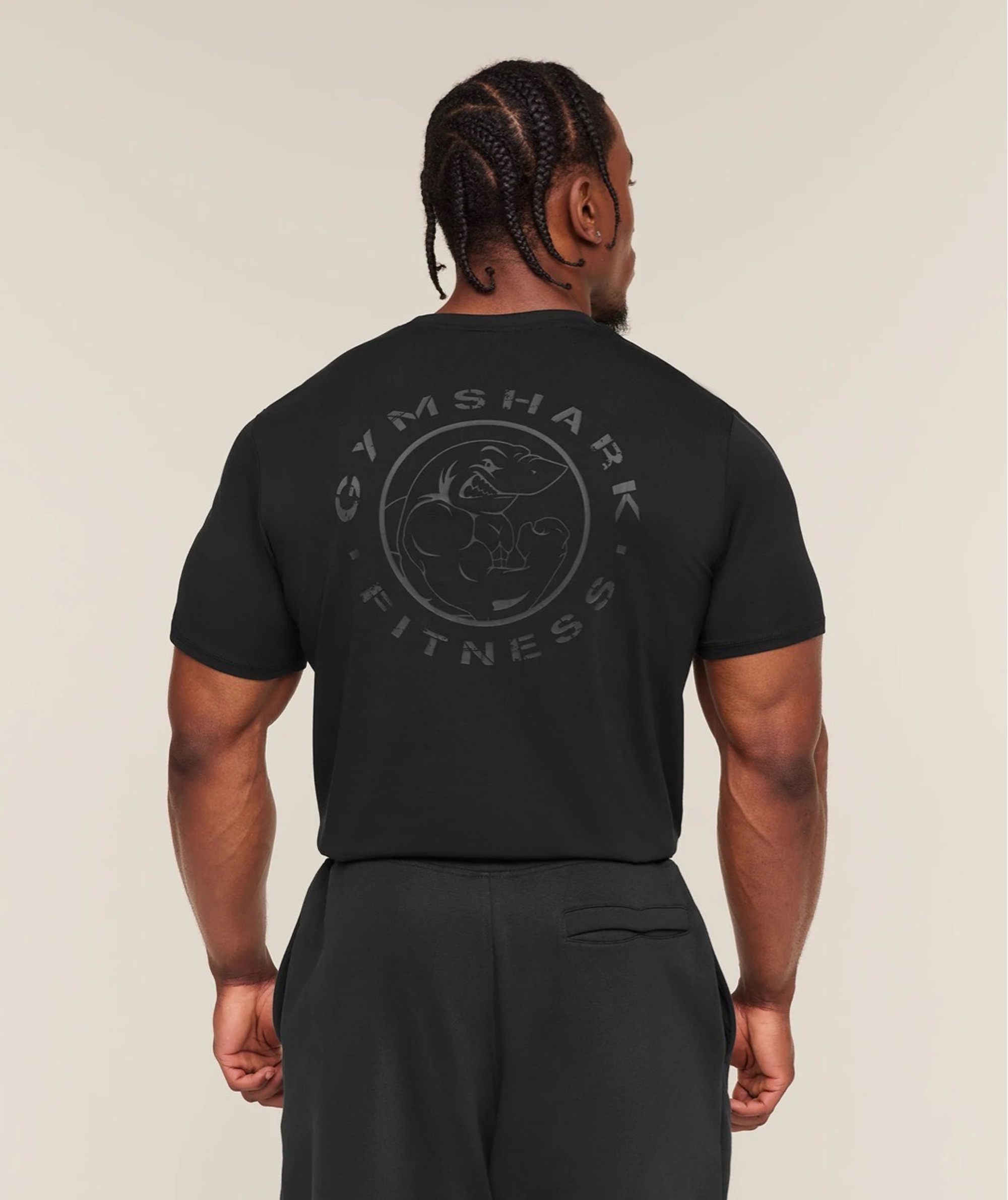 Футболка GYMSHARK Legacy T-Shirt Black