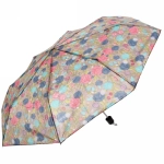 Зонт женский механический «Ultramarine - Цветы», микс 5-7 расцветок, 8 спиц, d-97см, длина в слож. виде 24см