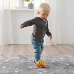 Каталка на веревочке IKEA UPPSTA (УППСТО), Разноцветный, 15х6х9 cм