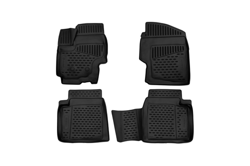 Коврики в салон для LIFAN X70, 2018-, кроссовер, 4 шт. (полиуретан) ELEMENT3D7314210K