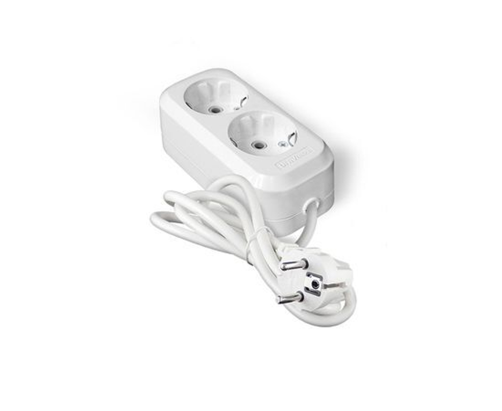 Удлинитель 2х3м с заземл. 10А IP20 У10-553 ПВС 3х0.75 UNIVersal 553-03