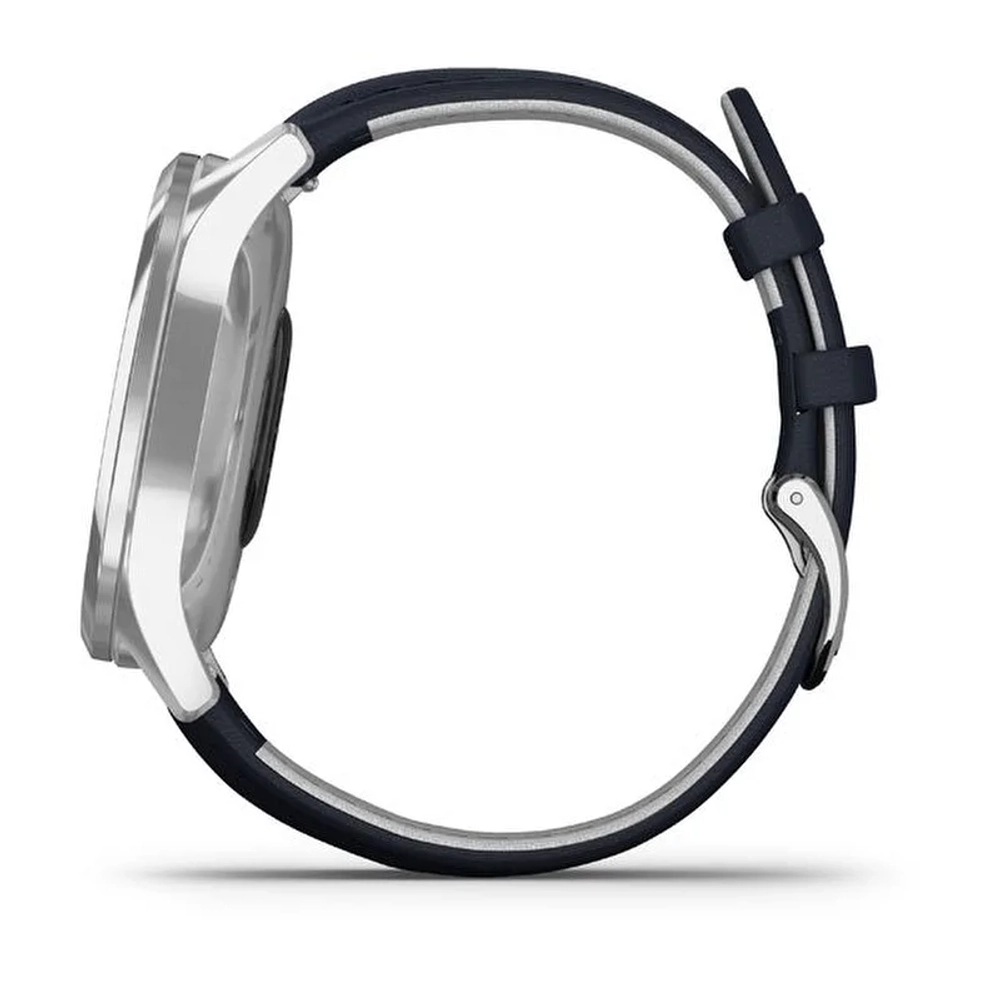Часы для фитнеса Garmin vivomove Luxe, серебристый, 010-02241-20