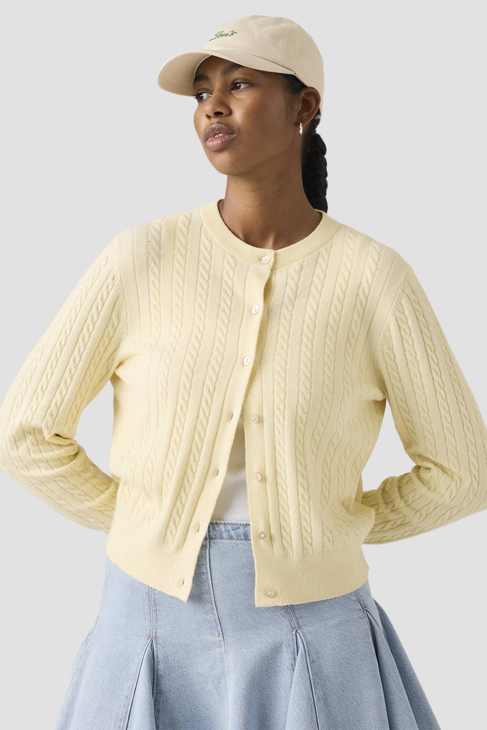 Кардиган женский LEVI'S SUPER SOFT CREWNECK CARDI