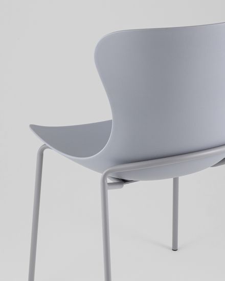 Стул Air пластик серый