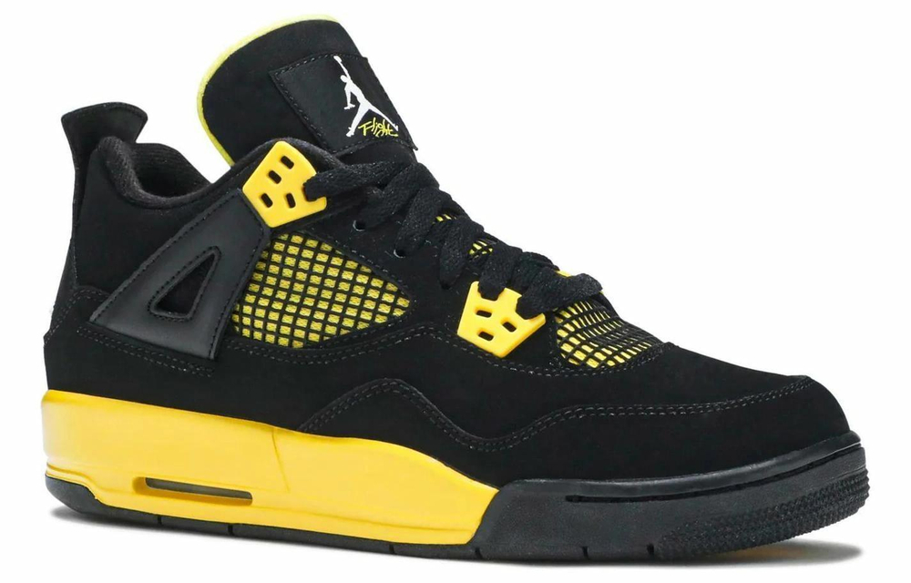 Кроссовки Jordan Air Jordan 4 "Thunder" (Женская размерная сетка)