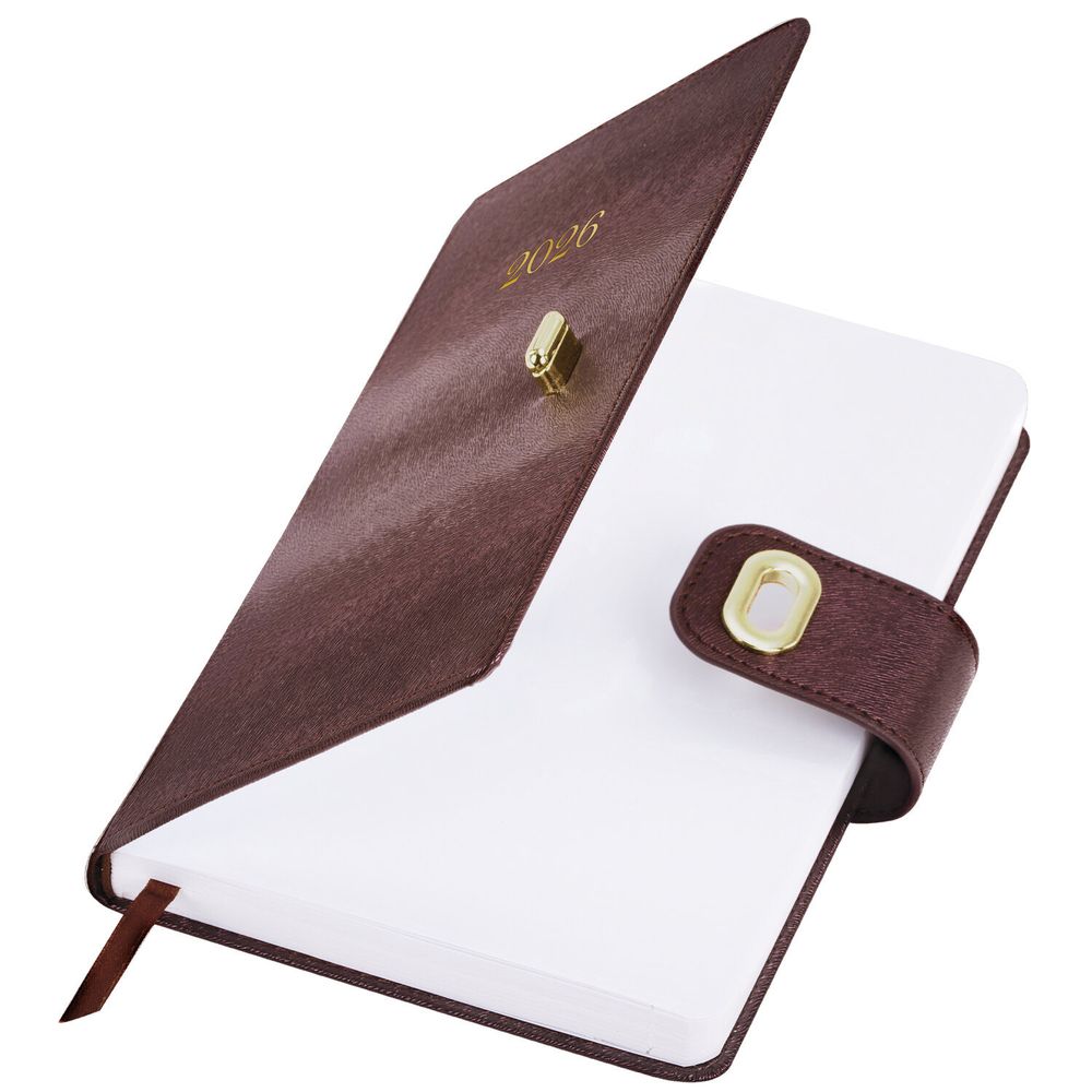 Ежедневник датированный А5 BRAUBERG "Elegant" бордовый (117367) 4