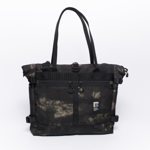 Сумка Tote Part of Cube L черный мох