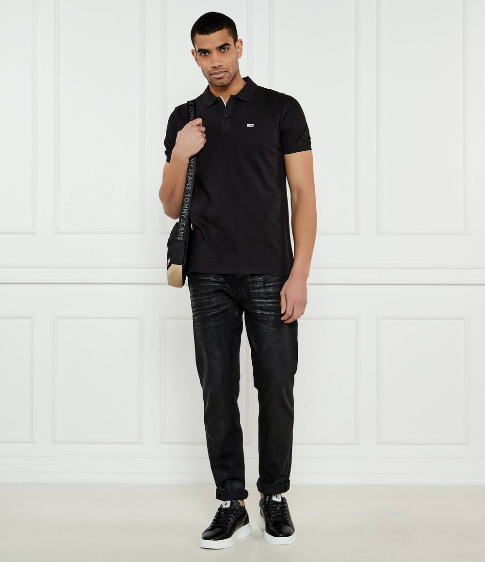 Поло Tommy Jeans - черный(DM0DM20676)